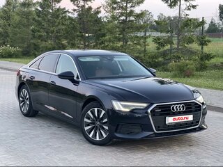 2020 Audi A6 45 TFSI V (C8), синий, 3100000 рублей, вид 2