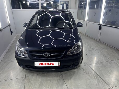 2007 Hyundai Getz I Рестайлинг, серый, 450000 рублей, вид 2