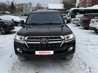 2018 Toyota Land Cruiser 200 Series Рестайлинг 2, чёрный, 5990000 рублей, вид 2