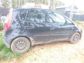 2005 Mitsubishi Colt VI (Z20/Z30), чёрный, 180000 рублей, вид 4