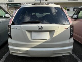 2014 Honda Stream II Рестайлинг, белый, 1017000 рублей, вид 5