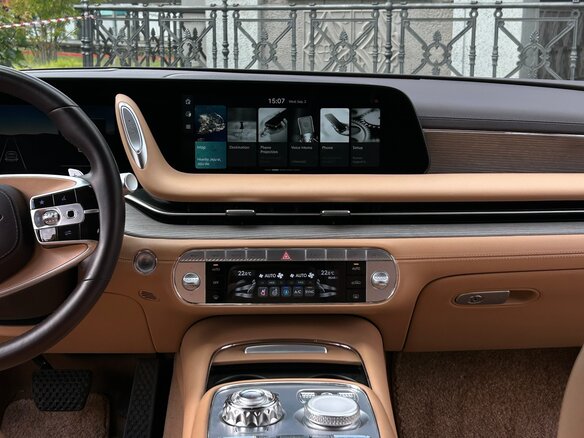 2021 Genesis G90 II, чёрный, 5800000 рублей - вид 10