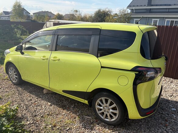 2017 Toyota Sienta II, жёлтый, 1290000 рублей - вид 7