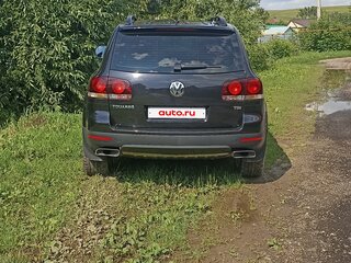 2008 Volkswagen Touareg I Рестайлинг, чёрный, 1000000 рублей, вид 1