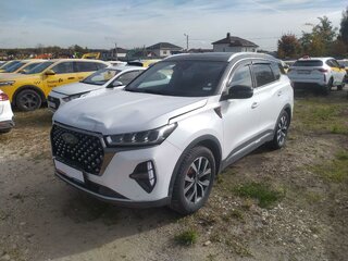 2024 Chery Tiggo 7 Pro Max I Рестайлинг, белый, 1355575 рублей, вид 2