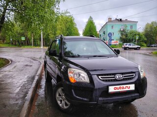 2008 Kia Sportage II, чёрный, 720000 рублей, вид 1