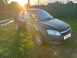 2013 Lada (ВАЗ) Granta I, синий, 160000 рублей, вид 2