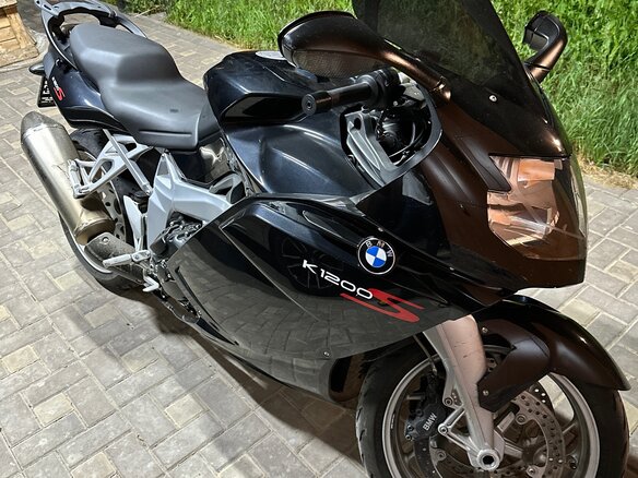 2008 BMW K 1200 S, чёрный, 650000 рублей - вид 5