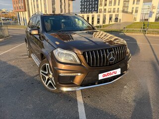 2014 Mercedes-Benz GL-Класс 350 II (X166), коричневый, 3099000 рублей, вид 4