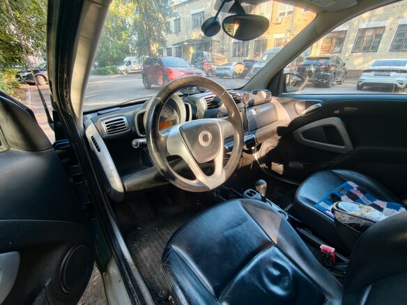 2008 Smart Fortwo II, синий, 550000 рублей - вид 3