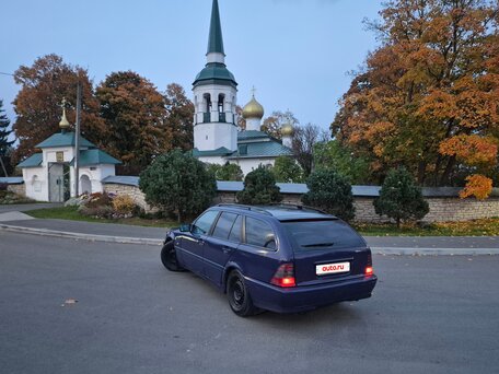 1999 Mercedes-Benz C-Класс 220 I (W202) Рестайлинг, синий, 230000 рублей, вид 5
