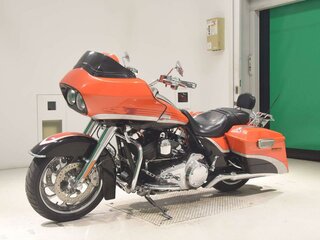 2009 Harley-Davidson CVO Road Glide, оранжевый, 1077000 рублей, вид 4