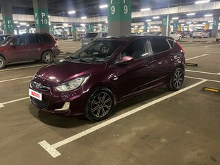 2012 Hyundai Solaris I, фиолетовый, 680000 рублей, вид 1