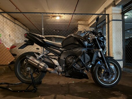 2011 Yamaha FZ1, чёрный, 550000 рублей, вид 1