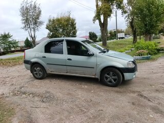 2007 Renault Logan I, зелёный, 200000 рублей, вид 3