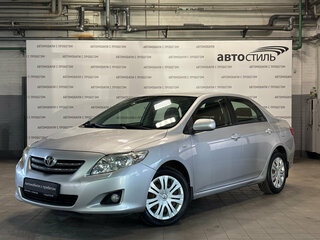 2008 Toyota Corolla AMT X (E140, E150), серебристый, 619000 рублей, вид 1