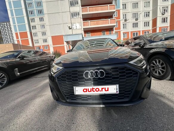 2021 Audi A3 35 TFSI IV (8Y), чёрный