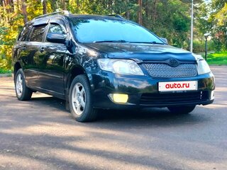 2006 Toyota Corolla Fielder IX (E120, E130) Рестайлинг, чёрный, 550000 рублей, вид 1