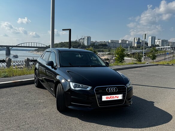 2014 Audi A3 III (8V), чёрный