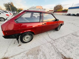 1998 Lada (ВАЗ) 2108, красный, 141000 рублей, вид 2