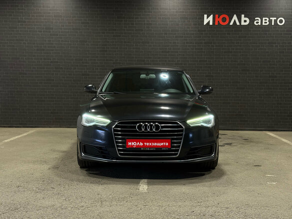 2015 Audi A6 IV (C7) Рестайлинг, чёрный, 1960000 рублей - вид 1