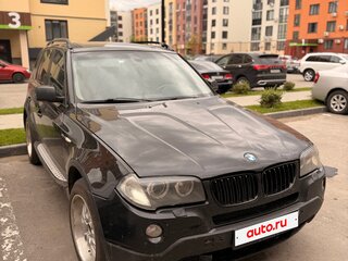 2008 BMW X3 30i I (E83) Рестайлинг, чёрный, 690000 рублей, вид 3