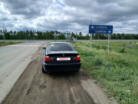 1999 BMW 3 серии 323i IV (E46), синий - вид 3