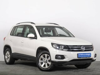 2013 Volkswagen Tiguan I Рестайлинг, белый, 1249000 рублей, вид 1