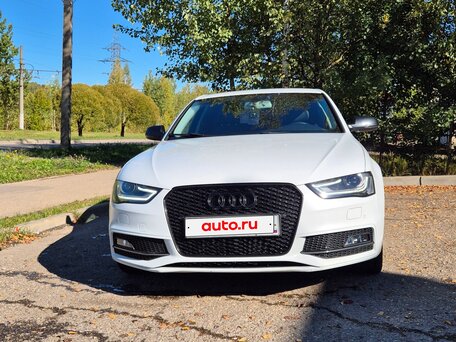 2013 Audi A4 IV (B8) Рестайлинг, белый, 1800000 рублей, вид 1