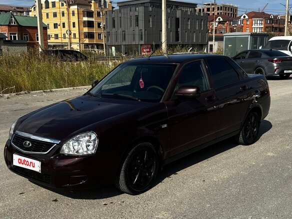2014 Lada (ВАЗ) Priora I Рестайлинг, пурпурный