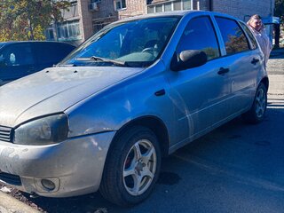 2008 Lada (ВАЗ) Kalina I, серебристый, 100000 рублей, вид 2
