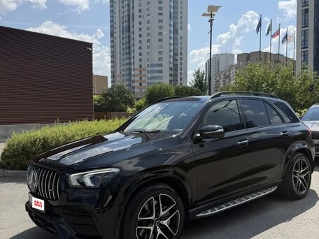 2021 Mercedes-Benz GLE AMG 53 AMG II (V167), чёрный, 8450000 рублей, вид 2