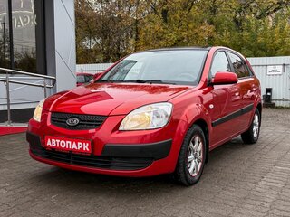 2009 Kia Rio II Рестайлинг, красный, 499000 рублей, вид 4