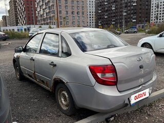 2012 Lada (ВАЗ) Granta I, серебристый, 130000 рублей, вид 3