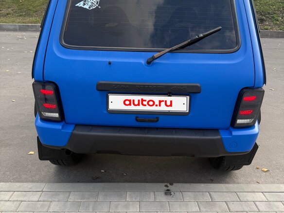 2005 Lada (ВАЗ) 2121 (4x4) I Рестайлинг, синий, 430000 рублей - вид 8