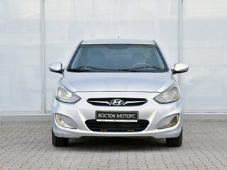 2011 Hyundai Solaris I, серебристый, 595000 рублей, вид 5