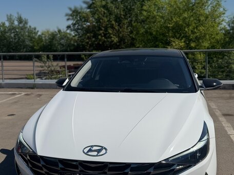 2023 Hyundai Elantra VII (CN7), белый, 1400000 рублей, вид 1