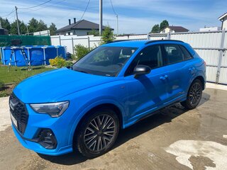 2019 Audi Q3 35 TFSI II (F3), голубой, 2850000 рублей, вид 1