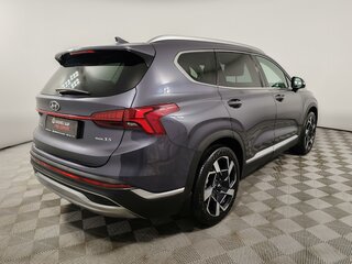 2021 Hyundai Santa Fe IV Рестайлинг, синий, 3235000 рублей, вид 5