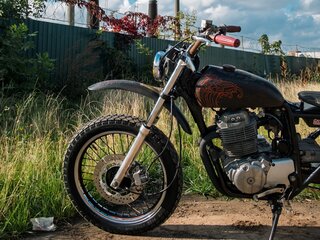 2002 Honda CB 400SS, красный, 450000 рублей, вид 5
