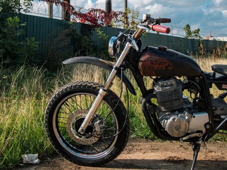 2002 Honda CB 400SS, красный, 450000 рублей, вид 5