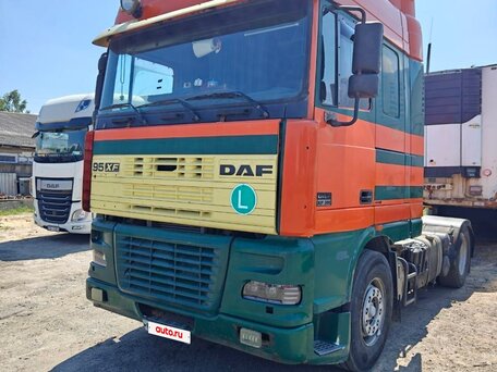 2002 DAF 95XF, зелёный, 990000 рублей, вид 1