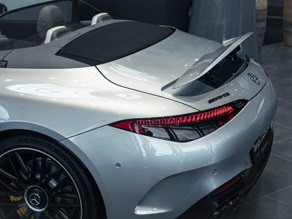 2022 Mercedes-Benz SL-Класс AMG 63 AMG IV (R232), серый - вид 5