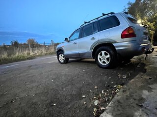 2004 Hyundai Santa Fe I, серебристый, 300000 рублей, вид 3