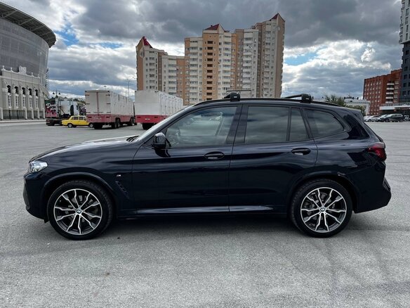 2021 BMW X3 30i xDrive III (G01) Рестайлинг, чёрный - вид 7