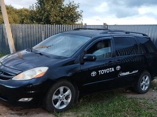 2008 Toyota Sienna II Рестайлинг, чёрный, 1350000 рублей, вид 2