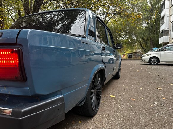 2007 Lada (ВАЗ) 2107, синий, 165000 рублей - вид 3