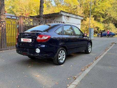 2016 Lada (ВАЗ) Granta I, синий, 330000 рублей, вид 3
