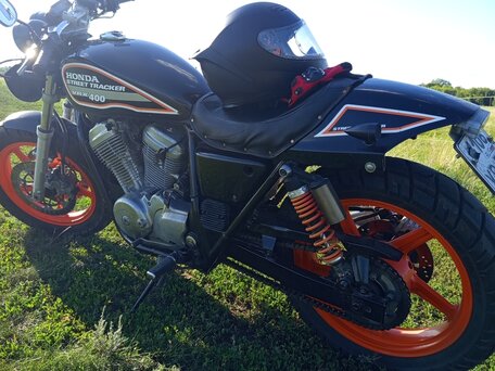 1995 Honda VRX 400, чёрный, 410000 рублей, вид 3