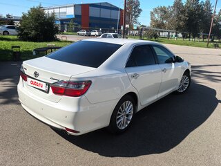 2014 Toyota Camry US Market VII (XV50) Рестайлинг, белый, 1850000 рублей, вид 4